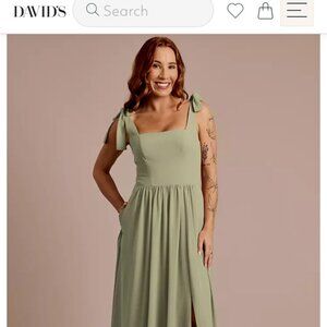David's Bridal Bridesmaid Dress